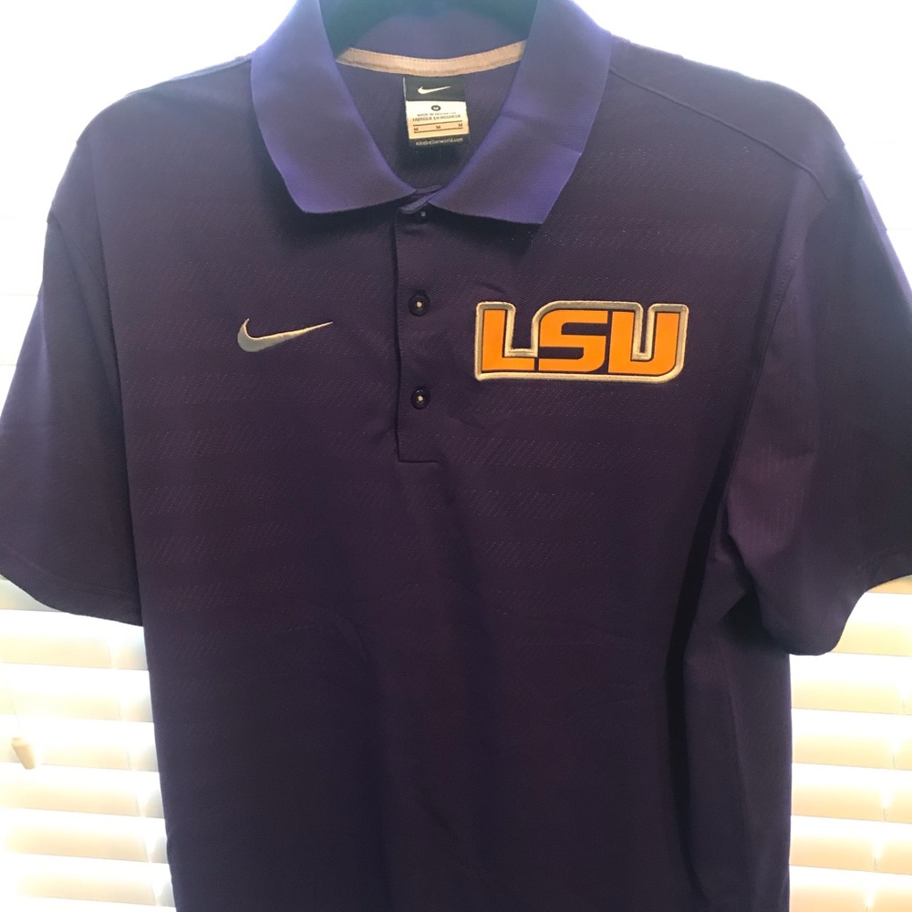 LSU Nike polo